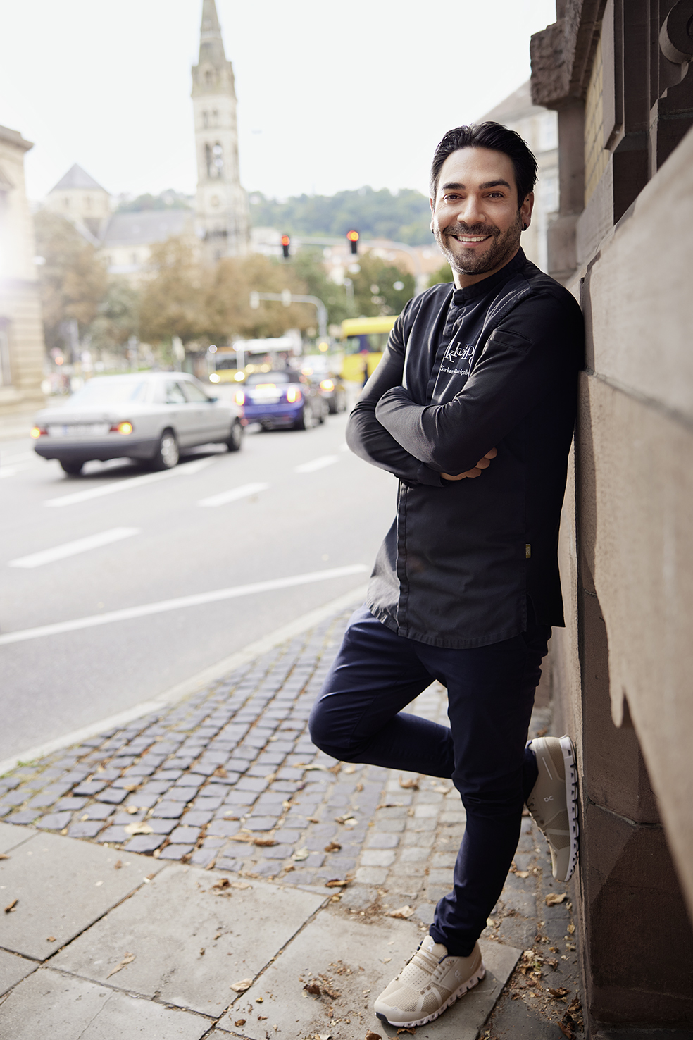 Serkan Güzelcoban in der Küche